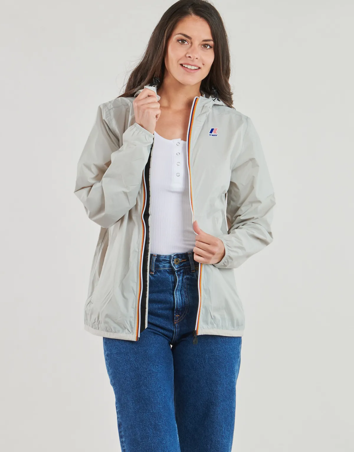 K-Way LE VRAI 4.0 CLAUDE 100% NYLON RECYCLED-Homme Vestes