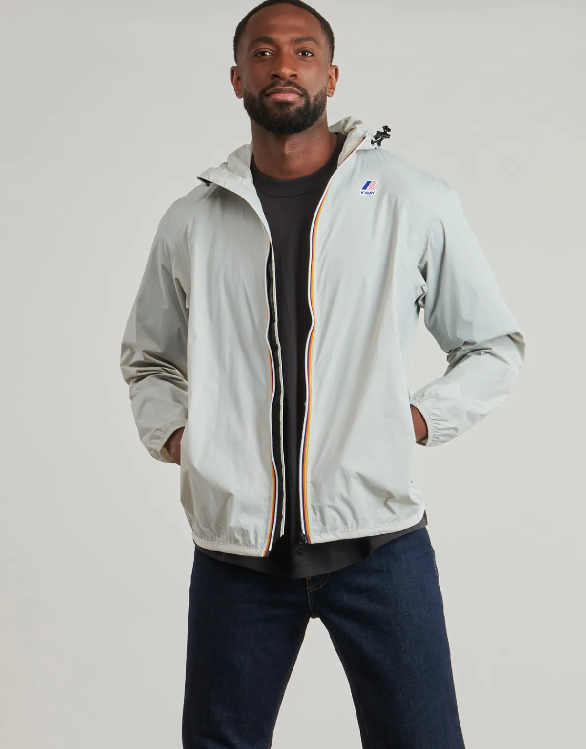 K-Way LE VRAI 4.0 CLAUDE 100% NYLON RECYCLED-Homme Vestes