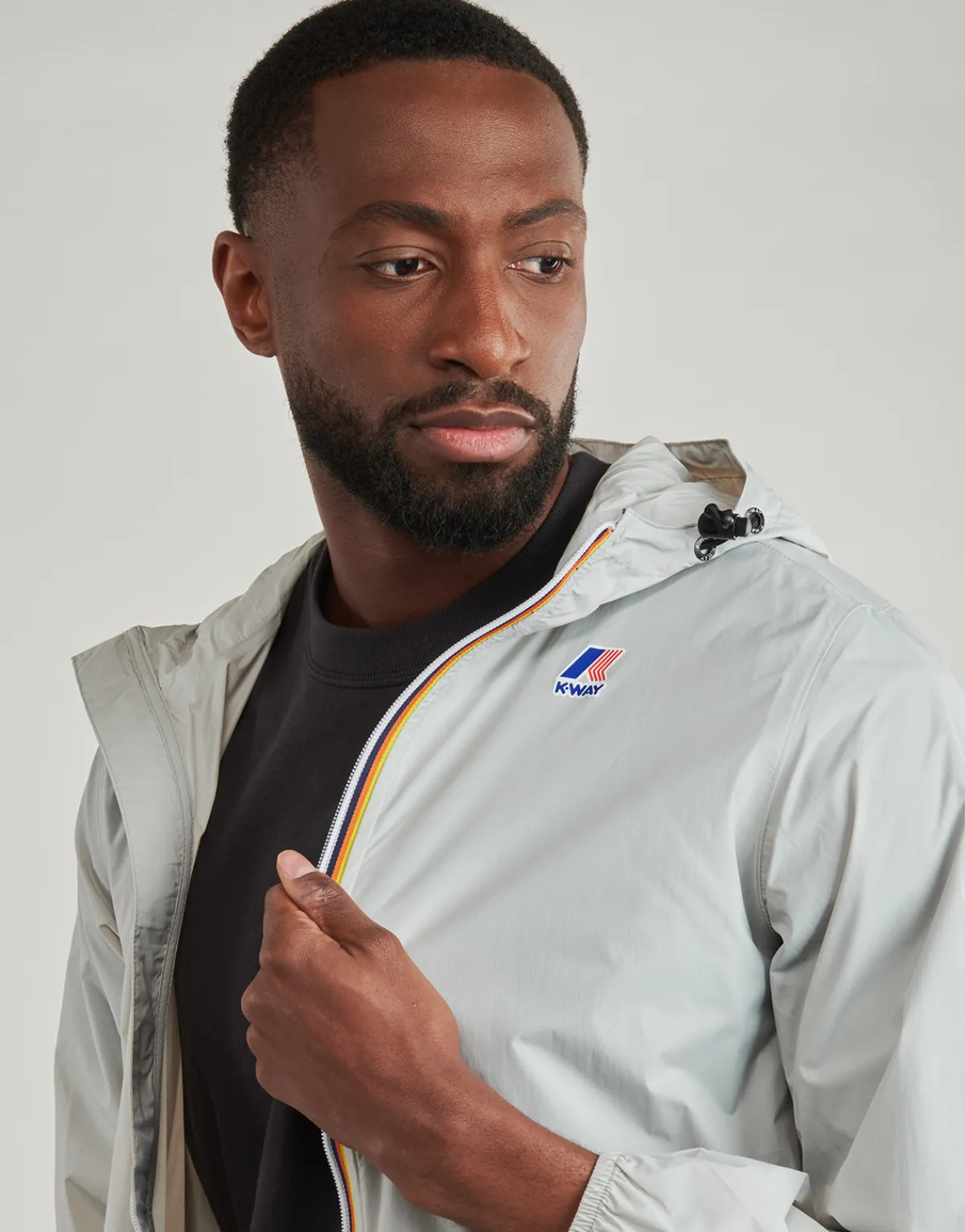K-Way LE VRAI 4.0 CLAUDE 100% NYLON RECYCLED-Homme Vestes