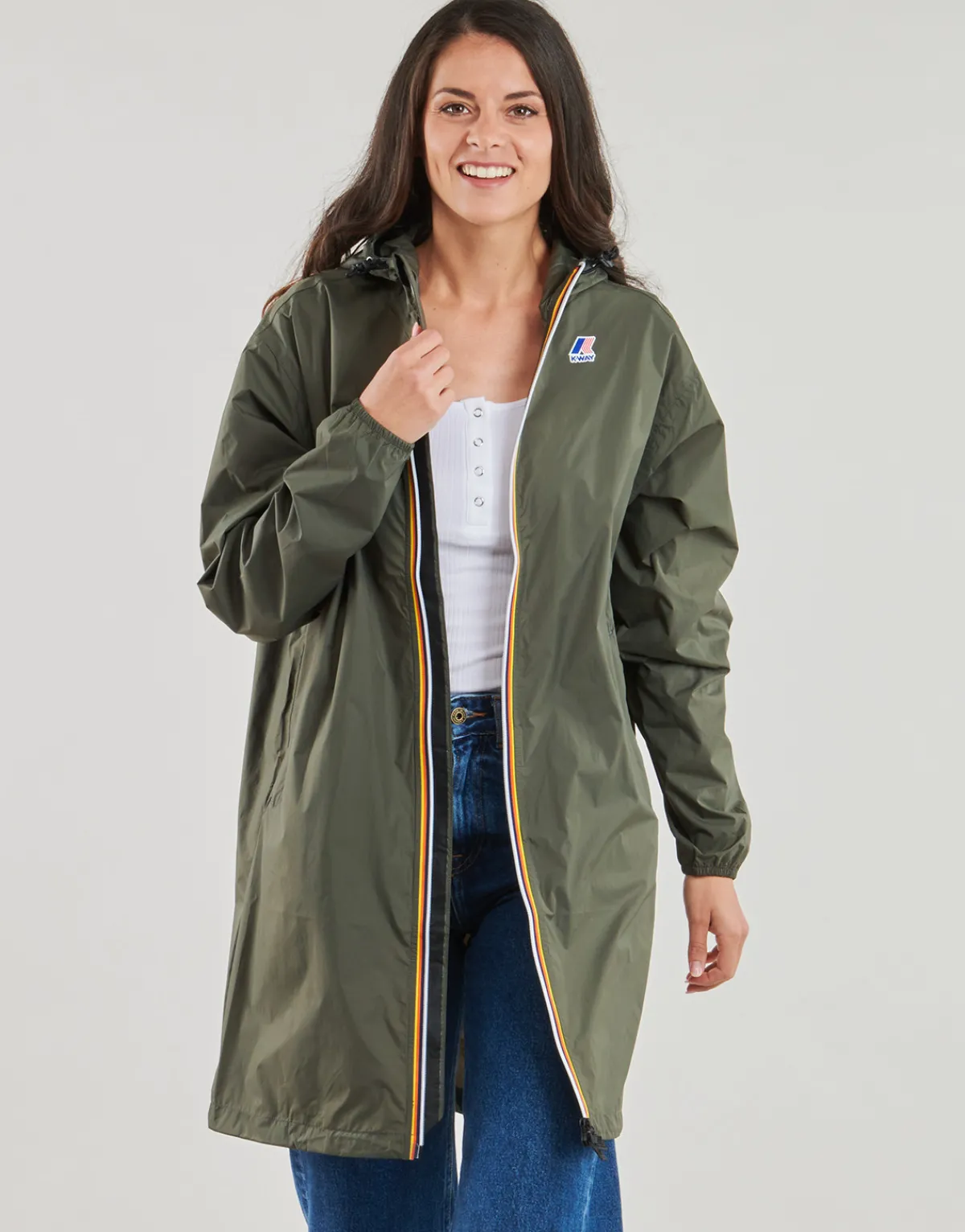 K-Way LE VRAI 4.0 EIFFEL EAST 100% NYLON RECYCLED-Homme Vestes|Vestes