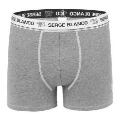 Serge Blanco Lot de 8 boxers homme en coton-Homme Boxers