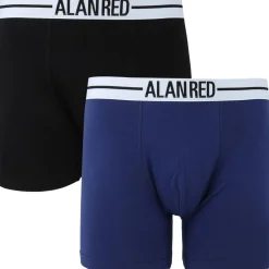 Alan Red Lot de 2 Boxer-shorts Bleu Foncé-Homme Caleçons