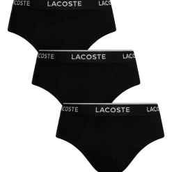 Lacoste Lot de 3 culottes extensibles en coton-Homme Slips