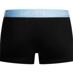 Lacoste Lot de 3 malles en coton extensible-Homme Caleçons