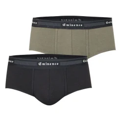 Eminence Lot de 2 slips homme Tailor Bio-Homme Slips