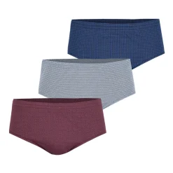 Eminence Lot de 3 slips taille haute fermé homme Trio Fantaisie-Homme Slips