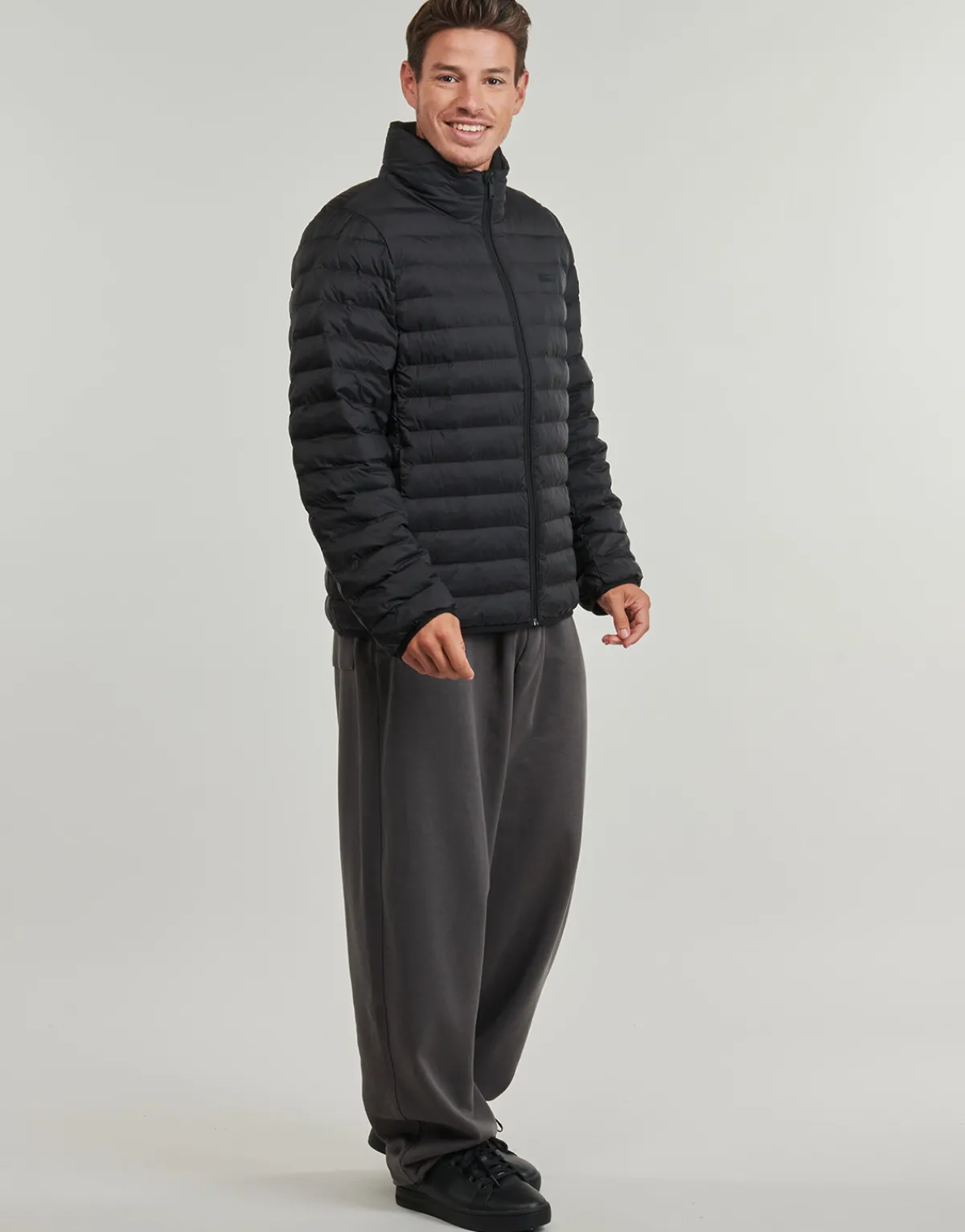 Calvin Klein Jeans LS LT WT NYLON CHANNELED PUFFER-Homme Manteaux