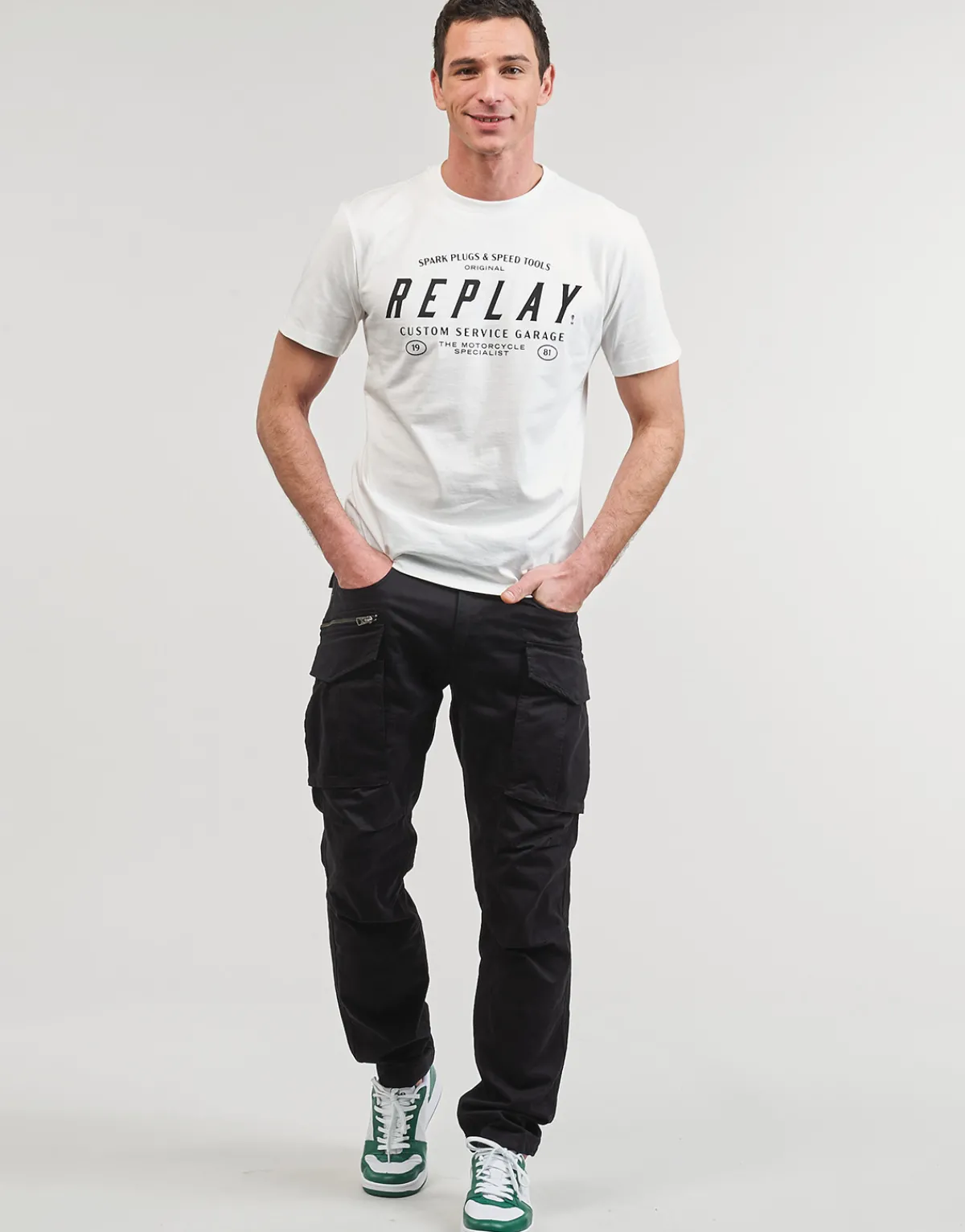 Replay M9873A-000-84387-Homme Pantalons