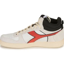 Diadora MAGIC BASKET DEMI CUT SUEDE LEATHER-Homme Baskets Mode