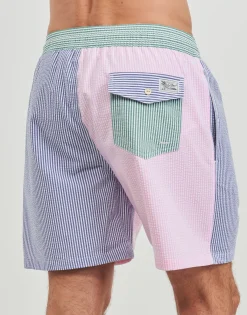 Polo Ralph Lauren MAILLOT DE BAIN A RAYURES EN SEERSUCKER-Homme Maillots & Shorts De Bain
