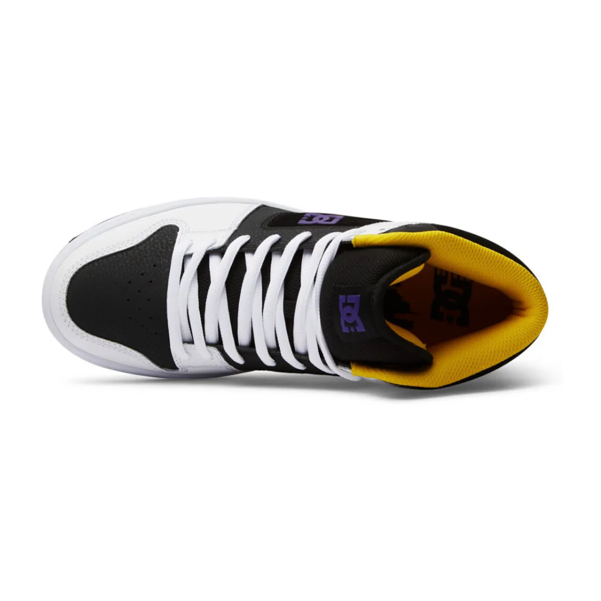 DC Shoes MANTECA 4 HI black white purple-Homme Skate