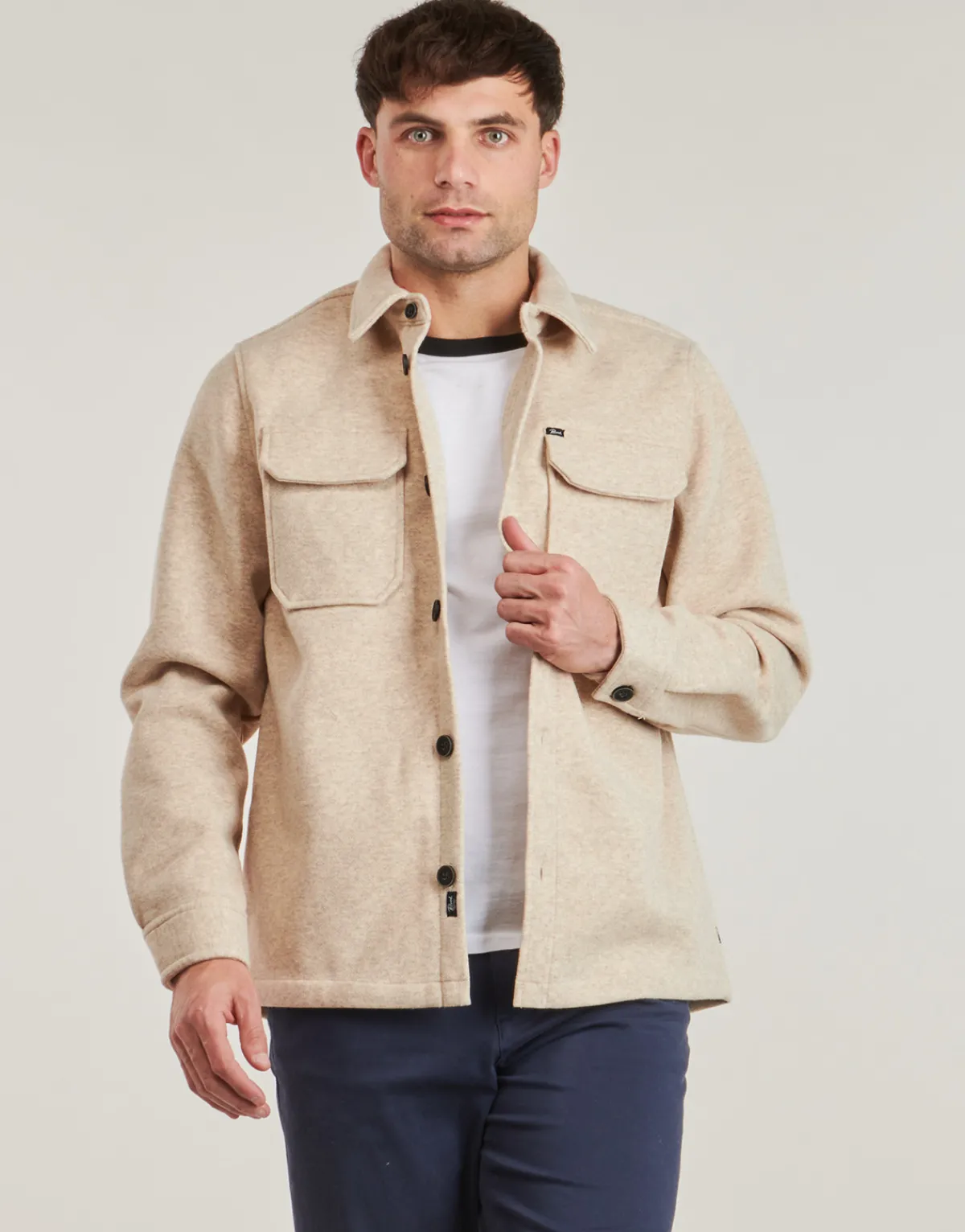 Petrol Industries MEN SHIRT LONG SLEEVE UNI-Homme Chemises