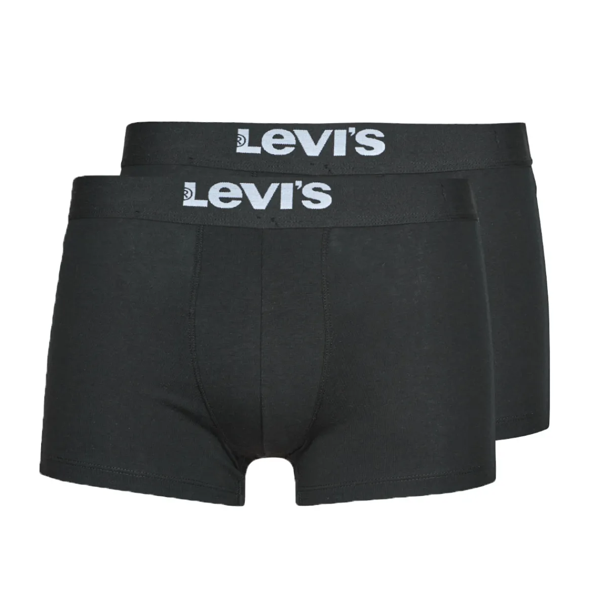 Levi's MEN SOLID TRUNK PACK X2-Homme Boxers