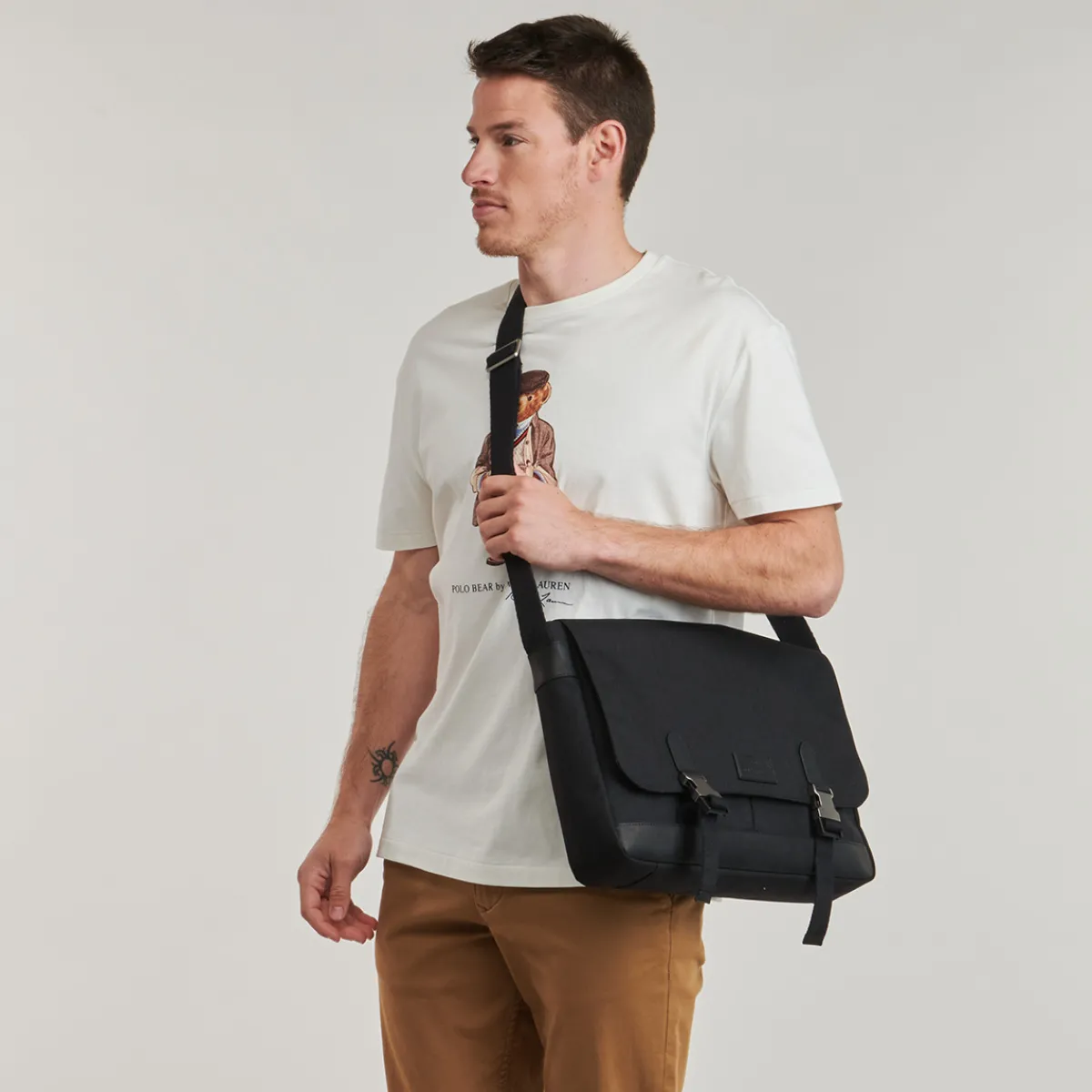 Polo Ralph Lauren MESSENGER LARGE-Homme Besaces / Sacs Bandoulière