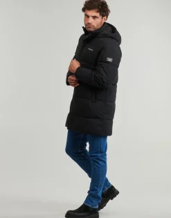 Guess MID LENGHT PUFFER-Homme Manteaux