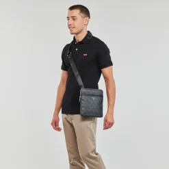 Guess MILANO CROSSBODY FLAT-Homme Pochettes / Sacoches