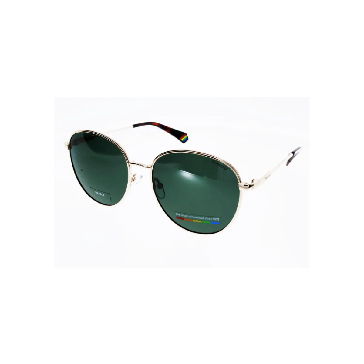 Polaroid mixtes PLD 6215/S doré , Verre vert polarisé-Homme Lunettes De Soleil