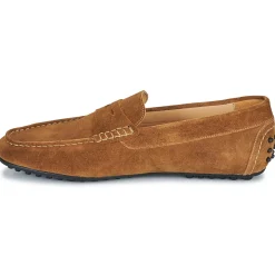 Brett & Sons Mocassins 4679-VELOUR-SABLE-Homme Mocassins & Chaussures Bateau