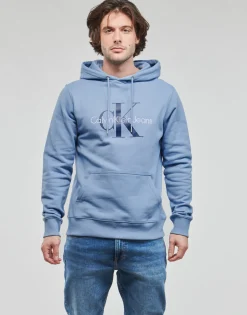 Calvin Klein Jeans MONOLOGO REGULAR HOODIE-Homme Sweats & Polaires