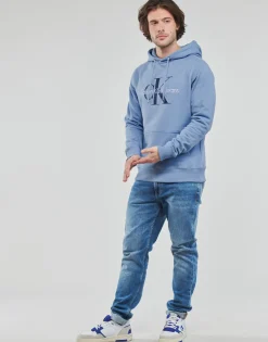 Calvin Klein Jeans MONOLOGO REGULAR HOODIE-Homme Sweats & Polaires