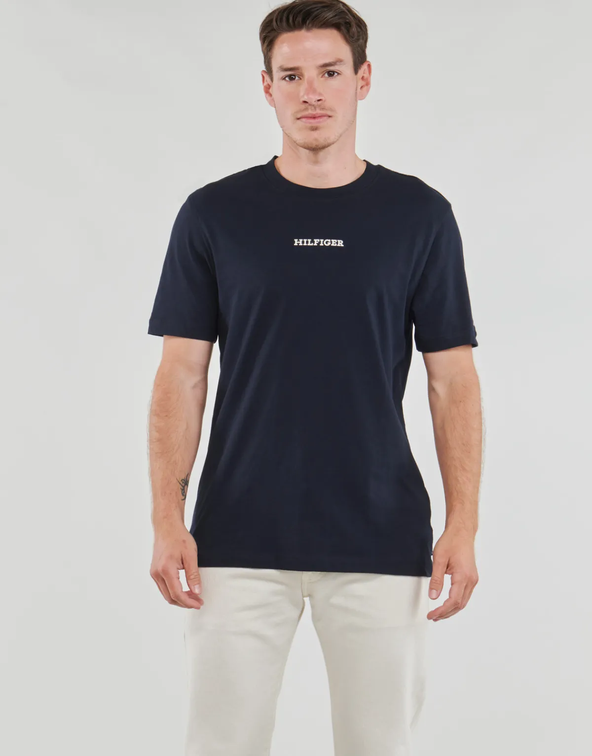 Tommy Hilfiger MONOTYPE SMALL CHEST PLACEMENT-Homme T-Shirts & Polos