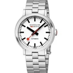 Mondaine MST.4161B.SJ, Automatic, 41mm, 3ATM-Homme Montres