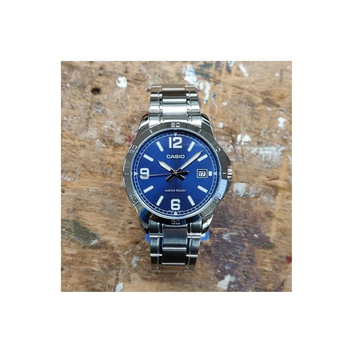 Casio MTPV004D2B-Homme Montres