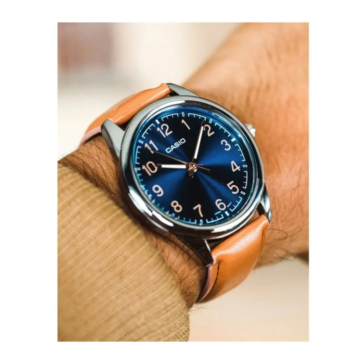 Casio MTPV005L2B4-Homme Montres