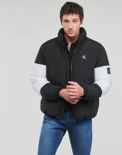 Calvin Klein Jeans NON-DOWN COLORBLOCK PUFFER-Homme Manteaux