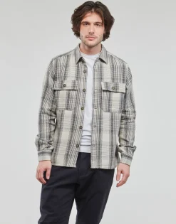 Only & Sons ONSSCOTT LS CHECK FLANNEL OVERSHIRT 4162-Homme Chemises