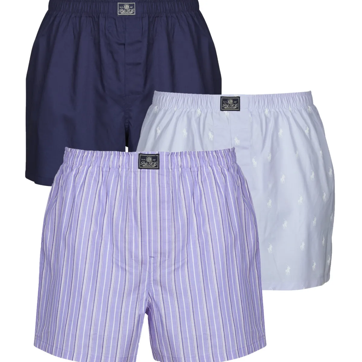 Polo Ralph Lauren OPEN BOXER-3 PACK-BOXER-Homme Caleçons