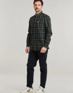 Fred Perry OXFORD TARTAN SHIRT-Homme Chemises