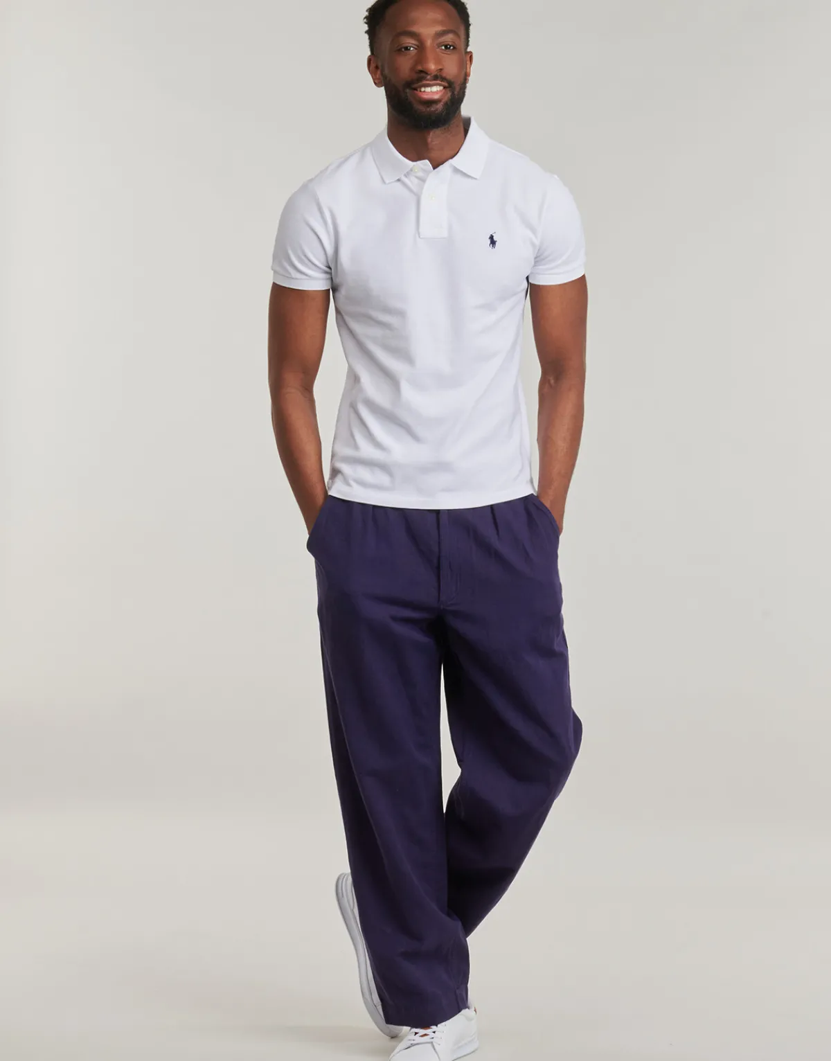 Polo Ralph Lauren PANTALON FLUIDE EN LIN-Homme Pantalons