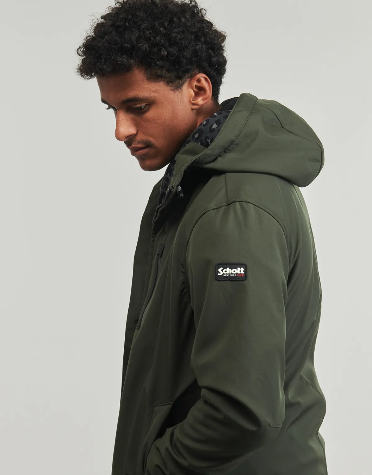 Schott Parkas KALVIN--Homme Manteaux