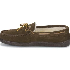 Minnetonka PILE LINED HARDSOLE-Homme Mocassins & Chaussures Bateau