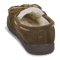 Minnetonka PILE LINED HARDSOLE-Homme Mocassins & Chaussures Bateau
