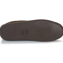 Minnetonka PILE LINED HARDSOLE-Homme Mocassins & Chaussures Bateau