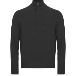 Tommy Hilfiger PIMA ORG CTN CASHMERE ZIP MOCK-Homme Pulls & Gilets