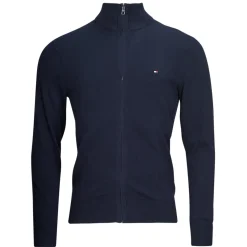 Tommy Hilfiger PIMA ORG CTN CASHMERE ZIP THRU-Homme Pulls & Gilets