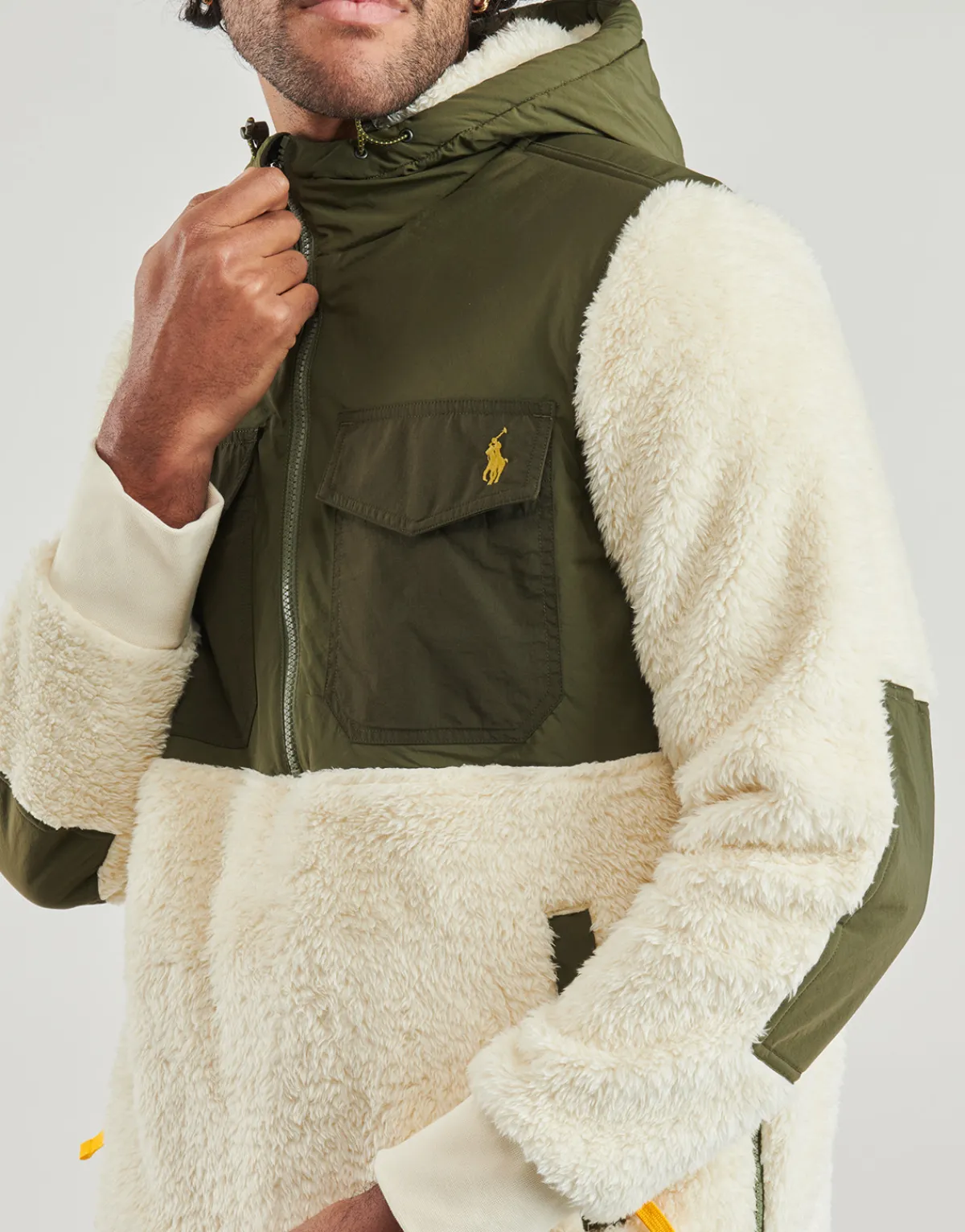 Polo Ralph Lauren POLAIRE BI MATIERE-Homme Sweats & Polaires|Sweats & Polaires