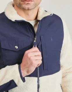 Polo Ralph Lauren POLAIRE SHERPA ZIPPEE-Homme Randonnée|Sweats & Polaires