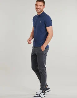 Polo Ralph Lauren POLO AJUSTE DROIT EN COTON BASIC MESH-Homme T-Shirts & Polos|T-Shirts & Polos