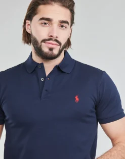 Polo Ralph Lauren POLO AJUSTE SLIM FIT EN COTON STRETCH MESH-Homme T-Shirts & Polos
