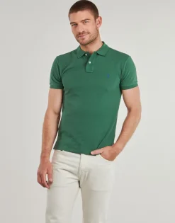 Polo Ralph Lauren POLO AJUSTE SLIM FIT EN COTON BASIC MESH-Homme T-Shirts & Polos|T-Shirts & Polos