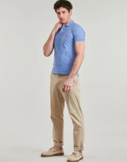 Polo Ralph Lauren POLO AJUSTE SLIM FIT EN COTON BASIC MESH-Homme T-Shirts & Polos