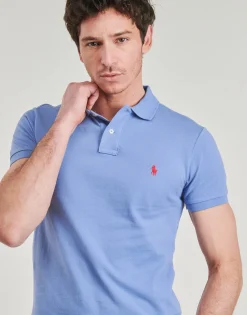 Polo Ralph Lauren POLO AJUSTE SLIM FIT EN COTON BASIC MESH-Homme T-Shirts & Polos