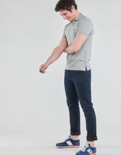 Polo Ralph Lauren POLO AJUSTE SLIM FIT EN COTON STRETCH MESH-Homme T-Shirts & Polos