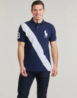Polo Ralph Lauren POLO COUPE DROITE BIG POLO PLAYER-Homme T-Shirts & Polos