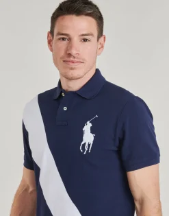 Polo Ralph Lauren POLO COUPE DROITE BIG POLO PLAYER-Homme T-Shirts & Polos