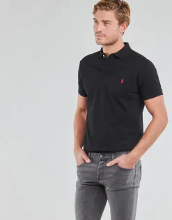 Polo Ralph Lauren POLO COUPE DROITE EN COTON BASIC MESH-Homme T-Shirts & Polos|T-Shirts & Polos
